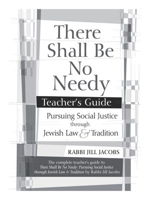 cover image of There Shall Be No Needy Teacher's Guide